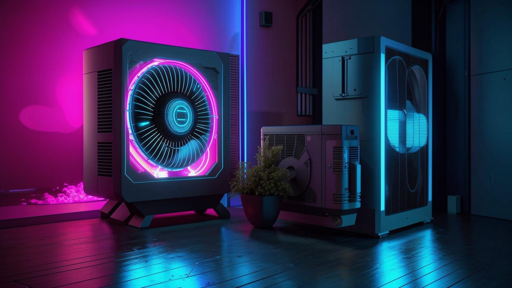 кондиционер охлаждает воздух